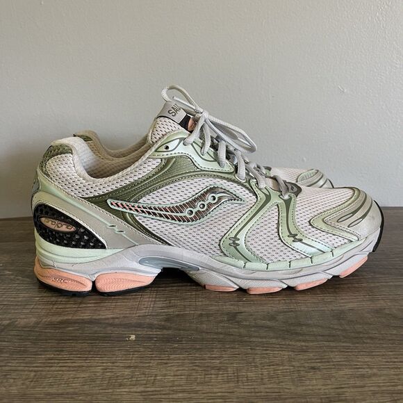 Saucony ProGrid Triumph 4 Men Grey Green Sneakers Shoes Size 10 S70805-1 main image 6